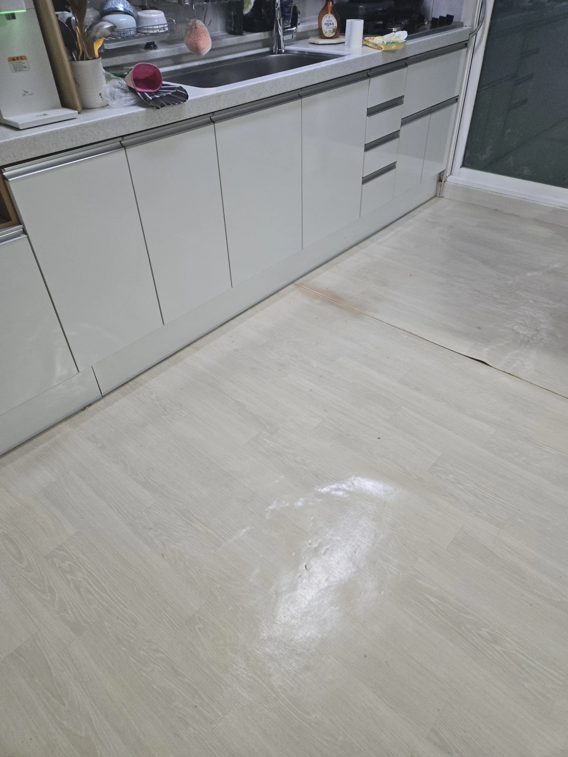 싱크대 수리 현장실습 교육사례