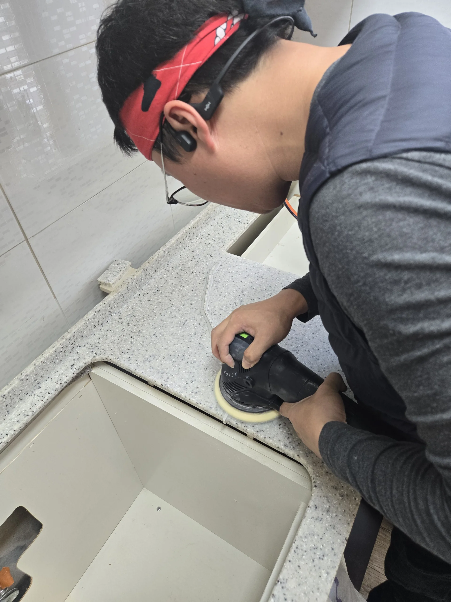 싱크대 수리 실전 교육사례